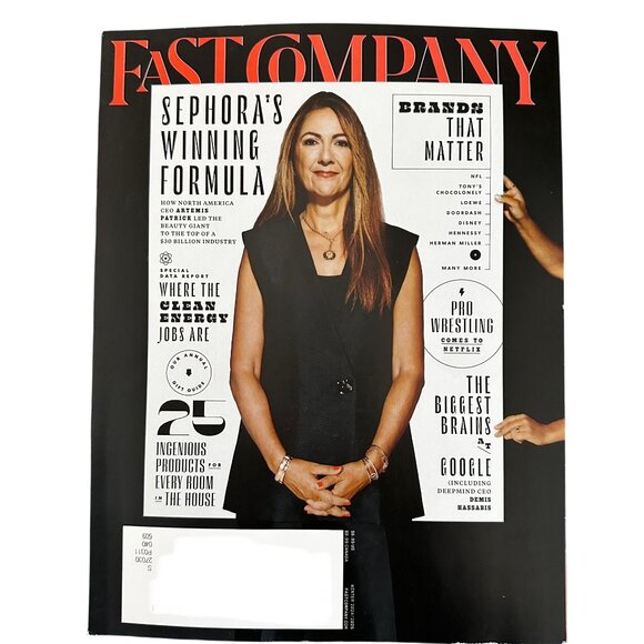 Fast Company Magazine Winter 2024 2025 Sephoras Winning Formula Clean Energy Job - Picture 1 of 1
